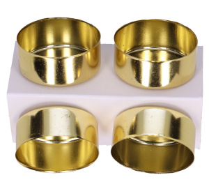 Podstawka do świec CP7362SG bł.złoto "Tealight"