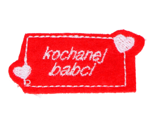 Napis "Kochanej babci" EMI-NAK