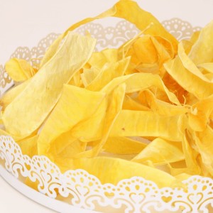 Susz strączki fasoli ozdobne żółte 10g