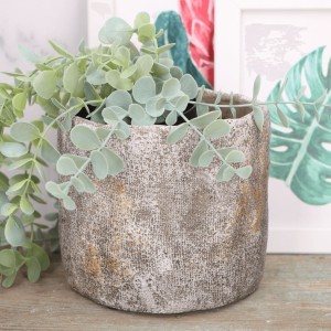 Osłonka ozdobna donica ogrodowa 13x15cm