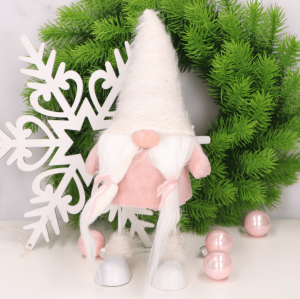 Skrzat "poruszający się" róż 28cm