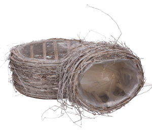 Osłonka z gałązek gniazdo 2szt.