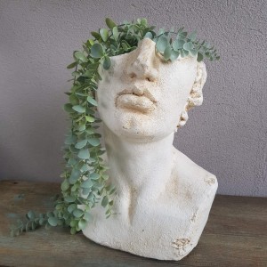 Osłonka twarz ścięta jasny beż 1szt.