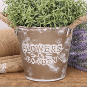 Osłonka metalowa z uchwytami przecierana 13cm