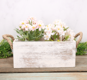 Osłonka z drewna z uchwytami 24x11cm ŚREDNIA 1szt.