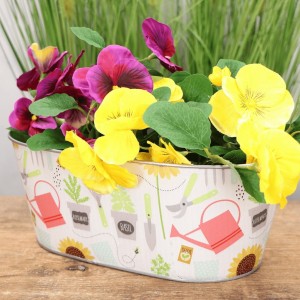 Osłonka metalowa podłużna owalna 25x10cm