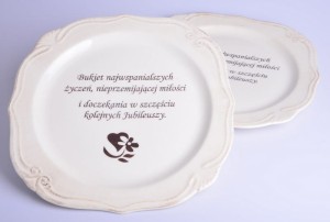 Talerz Bukiet najwspanialszych życzeń...