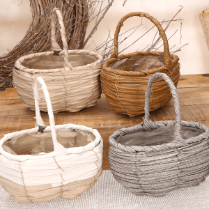 Koszyk Bambusowy MIX 4 kolorów - 1szt