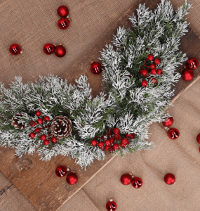 Świąteczny stroik dekoracja 66cm