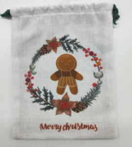 Worek świąteczny 17x24cm