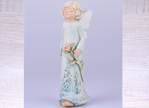 Anioł z różą 123-12