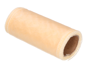 Organza 12 cm beżowa