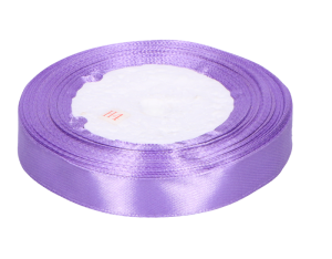 Wstążka atłasowa 1,5cm x 25Y ciemny fiolet MYH190445