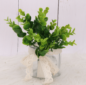 Gałązka z bukszpanu zielona borówka 26cm