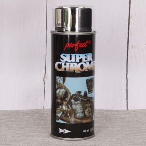 Spray lakier szybkoschnący chrom srebrny 400ml 