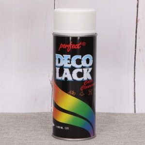 Spray lakier szybkoschnący biały mat 400ml 