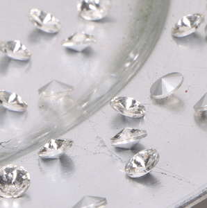 Srebrne cyrkonie diamenty Swarovski 588szt.