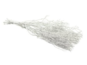 Gałązka drzewa herbacianego bielona 84cm