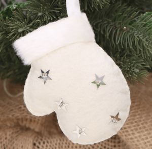 Filcowa rękawiczka w gwiazdki 9cm