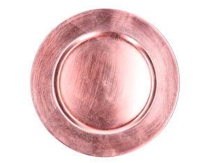 Talerz dekoracyjny 33cm Rose Gold