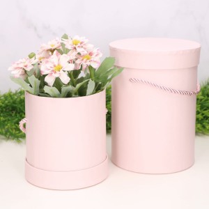 Flowerbox Pudełko na kwiaty różowy 2szt