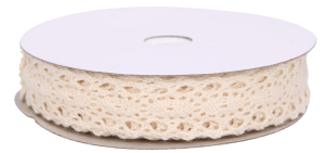 WSTĄŻKA KORONKA BAWEŁNIANA  4,5 MB