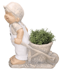 Figurka ogrodowa Jaś chłopiec kolor 47cm