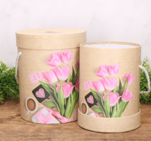 Flowerbox Pudełko na kwiaty komplet 2szt