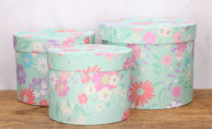 Flowerbox Pudełko na kwiaty komplet 3szt
