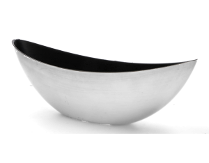 Doniczka osłonka srebrna 34cm