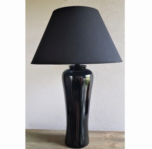 Lampa czarna dekoracyjna 78cm  