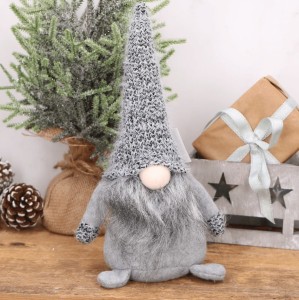 Skrzat gnom holenderski szary troll 25cm 