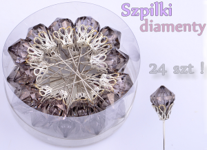 Szpilki diamenty